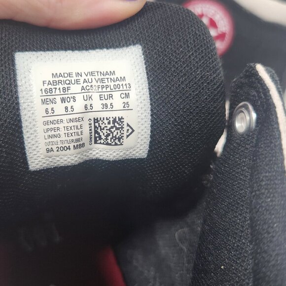 Converse All Star High Street Sneaker Size Men's 6.5, Women's 8.5 - Picture 3 of 5